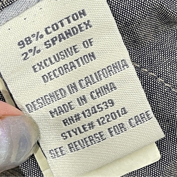 Carbon2cobalt Men's Plaid Patterned Cotton Shorts Casual Summer Size 35 122014 - Picture 7 of 10